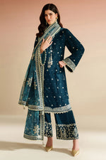 Velvet Vogue '25 - Embroidered Velvet Formal VVF D-2