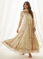 The Wedding Guest '25 - Aris Ivory Kalidaar And Dupatta