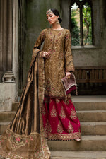 Soiree - 3 Piece Unstitched Embroidered Raw Silk Suit