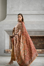 Karandi '25 Drop (2) -MUSTARD LUXURY EMBROIDERED KARANDI SET (NEL-25631)