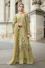 Soiree - 3 Piece Unstitched Embroidered Raw Silk Suit