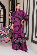 3 Piece Unstitched Printed Suit | MPT-2205-B Maria B