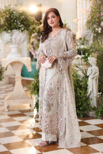 3 Piece Unstitched Embroidered Chiffon Suit | MPC-26-107
