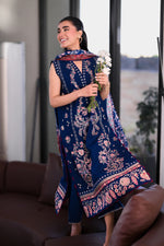 Unstitched Summer '26 - MIDNIGHT SAPPHIRE LUXURY EMBROIDERED LAWN SET(NEL-26605) LUXURY LAWN x EID 2026