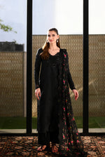 Unstitched Summer '26 - BLACK LUXURY EMBROIDERED LAWN (NEL-26602) LUXURY LAWN x EID 2026