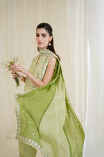 PISTACHIO LUXURY EMBROIDERED 3PCS SET NPA3-25429