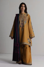 Coco Winter Unstitched '26 - OCHRE-2A