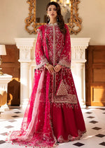 Siraa Festive Unstitched '26 - Fuschia Rose