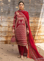 Embroidered Lawn Suits Unstitched 3 Piece HRR22R Shala