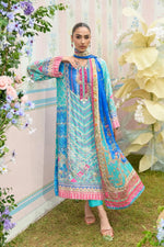 Zarayna Festive Prints '25 - Cobalt Blue