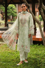 Summer Unstitched - EMBROIDERED LAWN UF-4249
