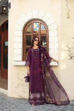Noor Luxe Chikankari 2026 - D5 - A - Itten Plum