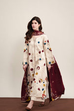 111 The Collection A / W '26 - LOOK 4 LUXURY KARANDI SET: AUTUMN IN IVORY