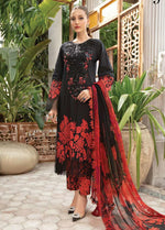 Embroidered Lawn Suits Unstitched 3 Piece MB23MPE 9B