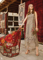 Voyage Embroidered Lawn Suits Unstitched 3 Piece MB23V 13A