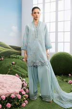 3 Pc Unstitched Embroidered Lawn Suit- MB-CUSV14-02B