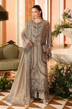 Royale Tea Affair Chiffon Unstitched Collection '26 - MPC-26-201-Antique Grey