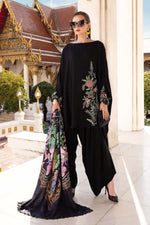 Mprints Winter Edit '25 - 3 Piece Unstitched Embroidered Twill Linen Suit | MPT-2802-B