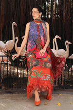 3 Piece Unstitched Embroidered Lawn Suit | MPT-2907-B - SKU