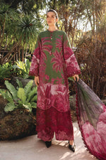 3 Piece Unstitched Embroidered Lawn Suit | MPT-2911-B - SKU