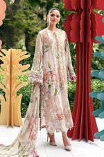 3 Piece Unstitched Embroidered Lawn Suit | MPA3006-999-00A