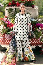 3 Piece Unstitched Embroidered Lawn Suit | MPA3008-999-00A