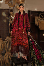 Sounds Of Mprints '26 - 3 Piece Unstitched Embroidered Linen Suit | MPT-3101-A