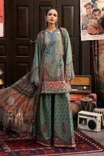Sounds Of Mprints '26 - 3 Piece Unstitched Embroidered Cambric Suit | MPT-3102-A