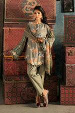 Sounds Of Mprints '26 - 3 Piece Unstitched Embroidered Cambric Suit | MPT-3103-A