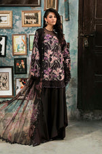Sounds Of Mprints '26 - 3 Piece Unstitched Embroidered Cambric Suit | MPT-3104-B