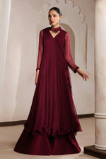 Formals RTW '26 - PLAIN CHIFFON FROCK PR-1400