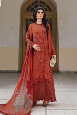 M-Prints '25 - Embroidered Cambric Suit | MPT-2701-B