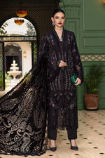 Winter Luxe '25 - 3 Piece Unstitched Embroidered Linen Suit | WL-1307 (RTS)
