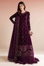 Velvet Vogue '25 - Embroidered Velvet Formal VVF D-1