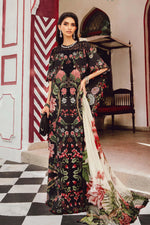 M-Prints '25 - Embroidered Cambric Suit | MPT-2709-B