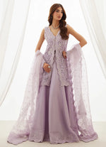 The Wedding Guest '25 - Lumi Lavender Shirt, Lehenga And Dupatta