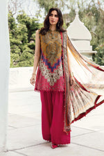 M-Prints '25 - Embroidered Cambric Suit | MPT-2710-A