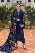 Winter Luxe '25 - 3 Piece Unstitched Embroidered Twill Linen Suit | WL-1312
