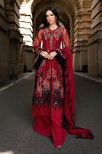 Soiree - 3 Piece Unstitched Embroidered Organza Suit