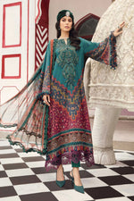 M-Prints '25 - Embroidered Cambric Suit | MPT-2710-B