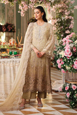 3 Piece Unstitched Embroidered Chiffon Suit | MPC-26-103