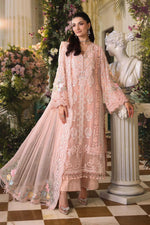 3 Piece Unstitched Embroidered Chiffon Suit | MPC-26-104