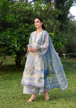 Premium Luxury lawn '26 - ELY-12 SKY BLISS