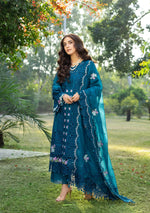 Premium Luxury lawn '26 - ELY-06 SAPPHIRE