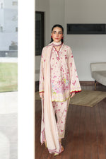 BLUSH PINK LUXURY PRINTED 3PCS SET (NPA3-25433)