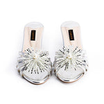 Delina - Drop I-Pom Pom - Silver
