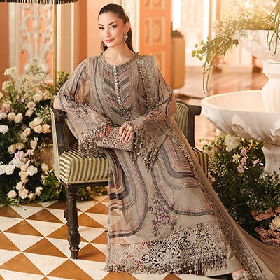Maria.B Royale Tea Affair Chiffon Unstitched Collection '26