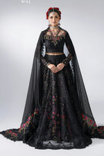 Mbroidered Wedding Edition '26 - 3 Piece Unstitched Embroidered Organza Suit | BD-3101