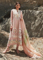 Embroidered Lawn Suits Unstitched 3 Piece CR23L 2B Rose - Summer Collection