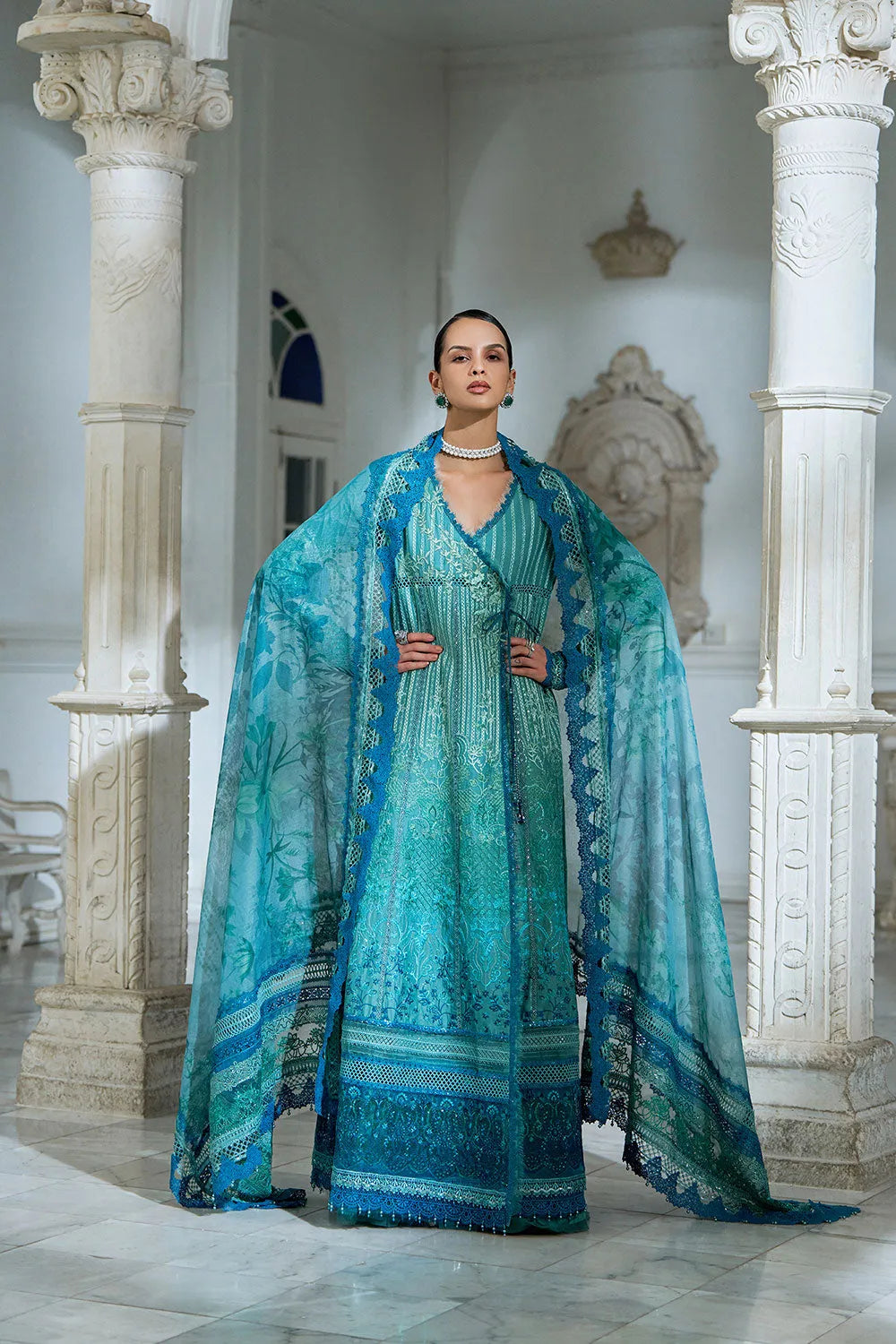 Luxury Lawn Eid '26 - Design 6A Luxury Lawn Eid Edition 2026 Unstitche ...